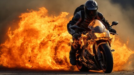 Fire in Motorsport