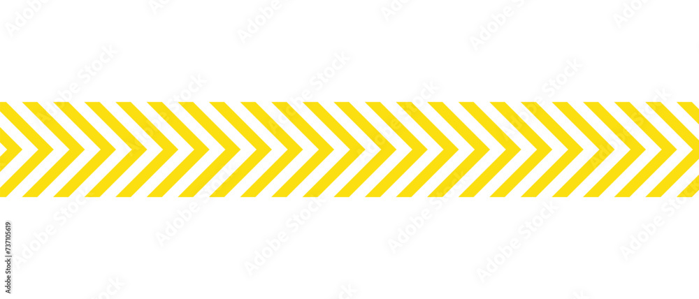Poster abstract seamless repeatable yellow arrow symbols vector.