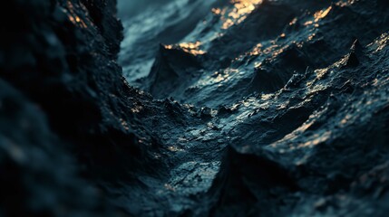 Abstract Dark Background 8K Realistic Lighting