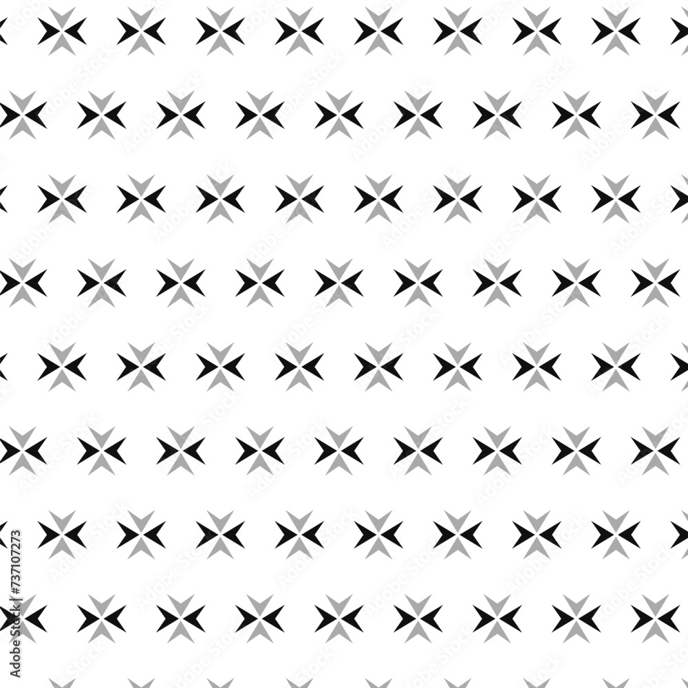 Poster abstract seamless repeatable black grey arrow pattern art.