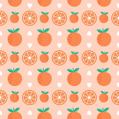 Orange Seamless Pattern 13