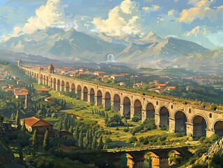 Roman Aqueducts: Engineering Marvel

