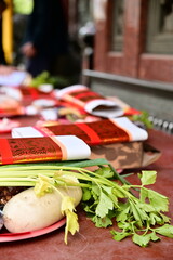 Taipei, Taiwan - January 16, 2024: The Taipei Wen Chang Temple is dedicated to the deity Wen Chang,...