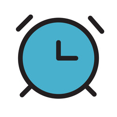Alarm Basic Outline Ui Filled Outline Icon