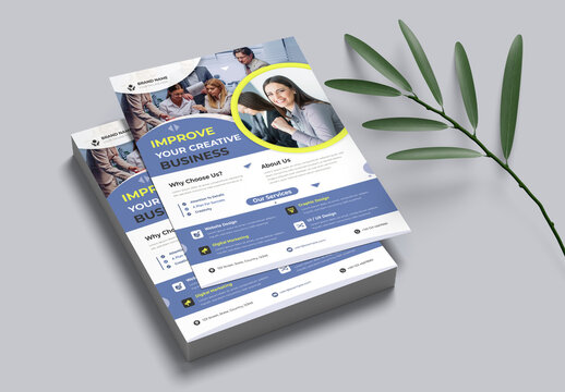 Business Flyer Template Layout
