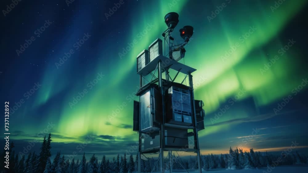 Poster a picture of a large tower with a clock on top, representing a famous landmark. this image can be us