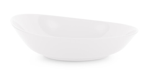empty bowl isolated on white background.
