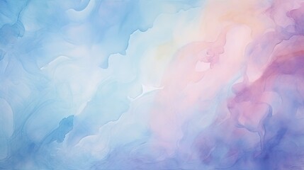 Abstract Watercolor Painted Background. Red, Yellow, and Blue Gradient Illustration Painting, Wallpaper, Canvas, Surface