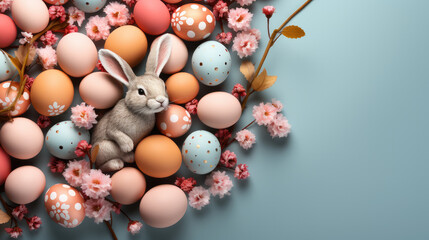 Fototapeta na wymiar Easter egg decoration