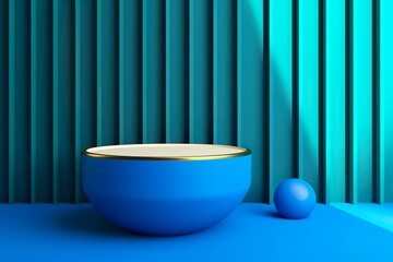 cylinder podium in vibrant colorful background promotion sale banner presentation 3d product stand 3d marketing stand 