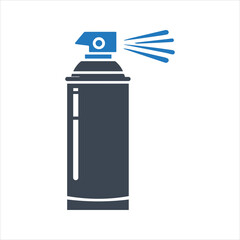 Spray icon. Hair spray icon. Bug spray icon