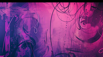 pink and purple abstract background