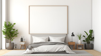 Relaxing Bedroom with Elegant Decor.Stylish Simplicity.Modern Bedroom Design Inspiration