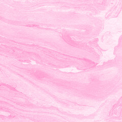 Pink ink marble fluid background