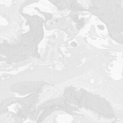 Silver ink marble fluid background