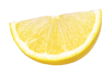 slice lemon fruit isolated, Fresh and Juicy Lemon, transparent PNG, PNG format, cut out