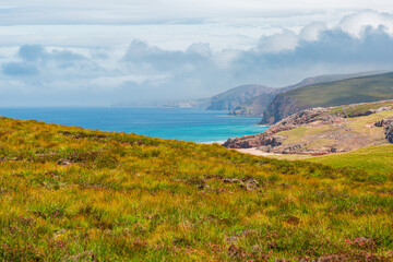 Sandwood Bay Beach, NC500 attraction, North West Scotland