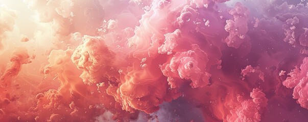 A captivating modern abstract background inspired by the timeless themes of love and romance found in classic movies. Generate AI.