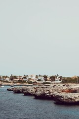 Fototapeta na wymiar cliffs in Menorca