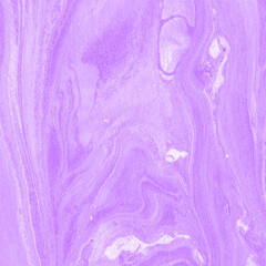 Violet ink marble fluid background