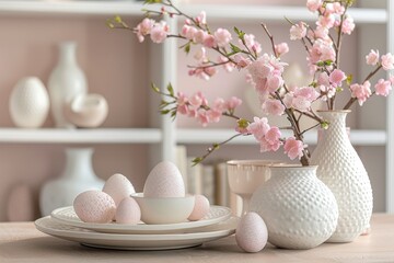 easter is coming which means lots of easter decorations should be on the table