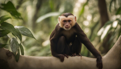 Capuchin photo, wild photography