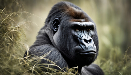 Photo of gorilla, wild photography