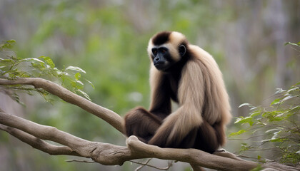 Photo of a monkey, wild photography