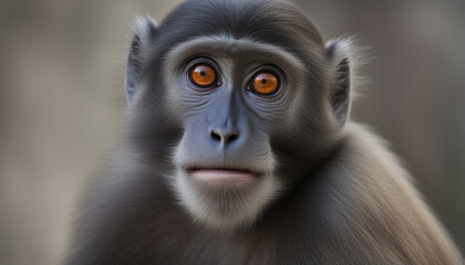 Photo of a monkey, wild photography