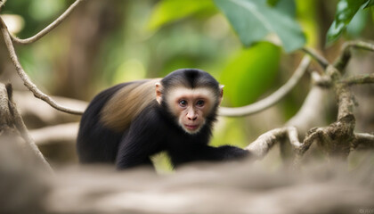 Capuchin photo, wild photography