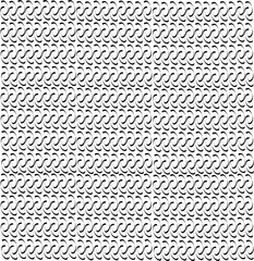 black striped pattern on a white background