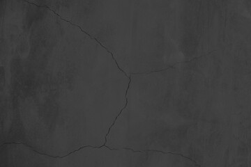 Naklejka premium Horizontal design on cement and concrete surface with cracks for background, , Old concrete background for wallpaper or graphic design.