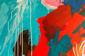 Detail of the Painting as a Background