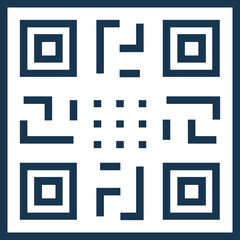 An icon of blueprint flat design 