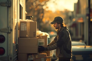 worker in warehouse