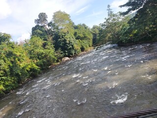 river in the mountains