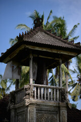 Old traditional Balinese wooden temple
