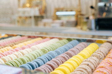 French cafe macarons