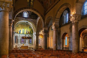 Basilica of Saint-Martin d'Ainay, Lyon, France