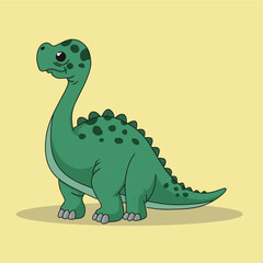cute dionsaurs illustration, vector eps file