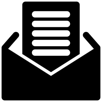 leter vector glyph icon