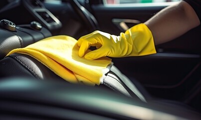 The Meticulous Car Cleaning Process Revealed: A Person's Expertise Shines Through