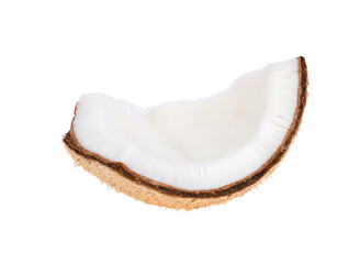 pieces of coconut on transparent png