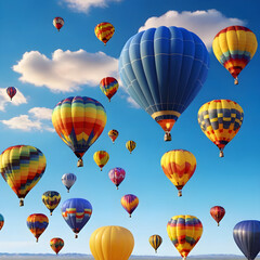 Fototapeta premium Hot air balloon festival 