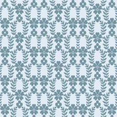 Deurstickers seamless pattern © Hasnain