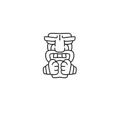 Polynesian Tiki Idols Icon