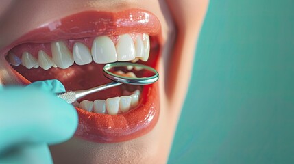 Greeting Card and Banner Design for National Dentist Day Background