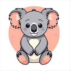 vector of cute koala