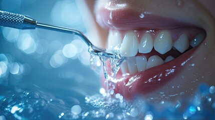 Greeting Card and Banner Design for National Dentist Day Background