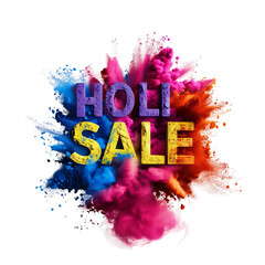 Holi's Dazzling Discounts: Dive into a 3D Explosion of Savings